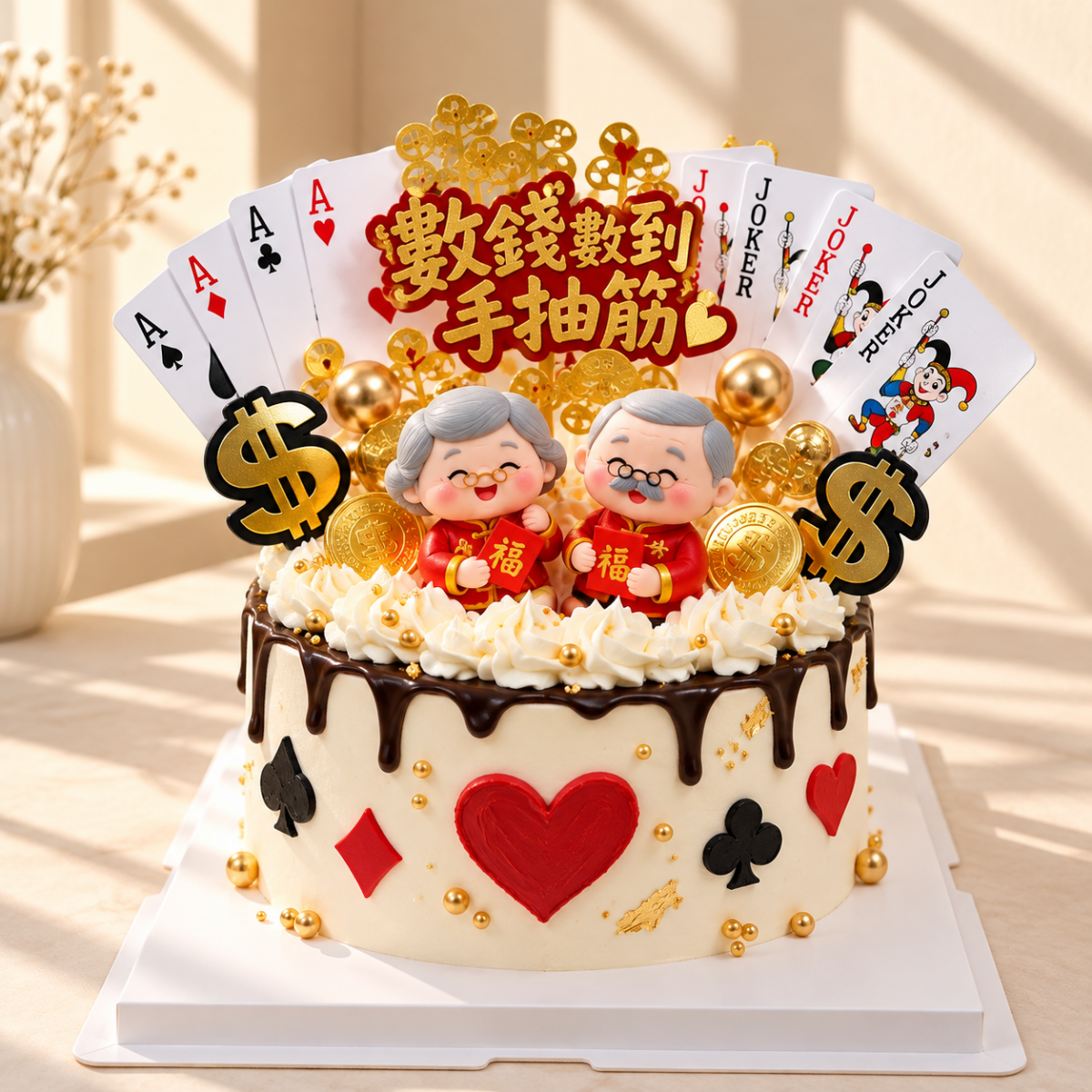 tianheju.dessert,暴富蛋糕 by 甜禾居(sku) | #長輩最愛 #父親最愛 #母親最愛,